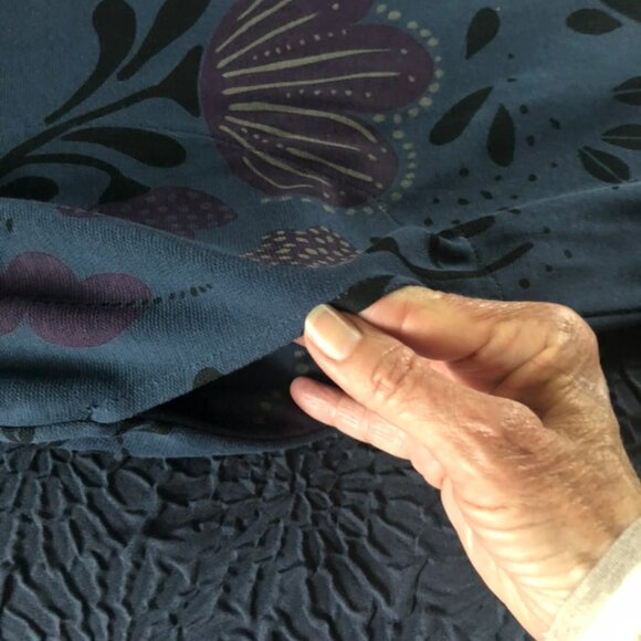 Gudrun Sjoden Organic Cotton Long Sleeve Shift Dress w/Pockets - Picture 4 of 4